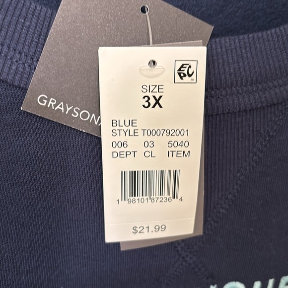 Grayson Threads | Social & Leisure Club It Girl NWT Size 3X - Picture 5 of 8